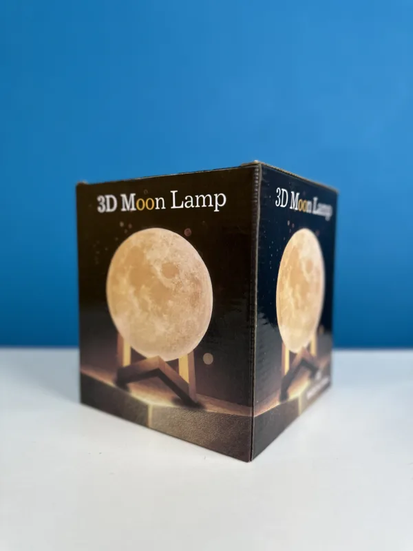 Moon Light Rechargeable LED Night Lamp | Romantic Bedroom & Home Decor Light - Image 6