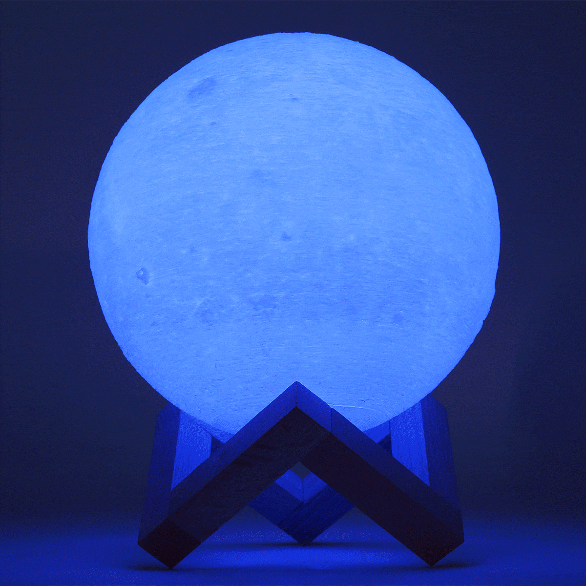 Moon Light Rechargeable LED Night Lamp | Romantic Bedroom & Home Decor Light - Image 3